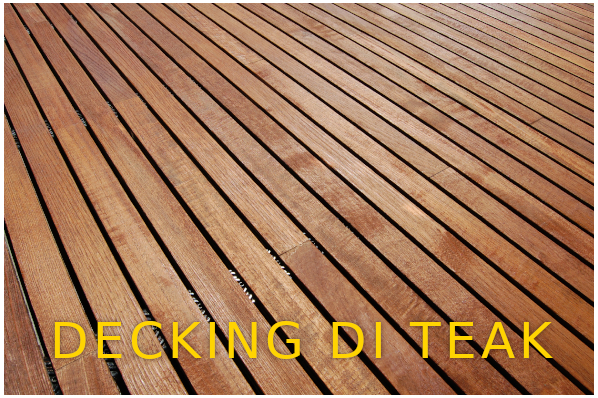 DECKING DI TEAK