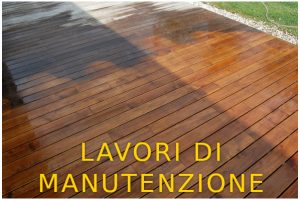 DECKING - LAVORI DI MANUTENZIONE